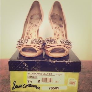 Sam Edelman, S-Lorna, Nude leather size 9.5